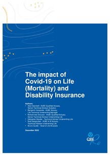 The impact of Covid-19 on Life (Mortality) and Disability